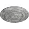 Ekena Millwork Giana Ceiling Medallion (Fits Canopies up to 7 7/8"), 32 5/8"OD x 1 1/2"P, Ultra Pure White Crackle CM32GIUWC - alternate 3